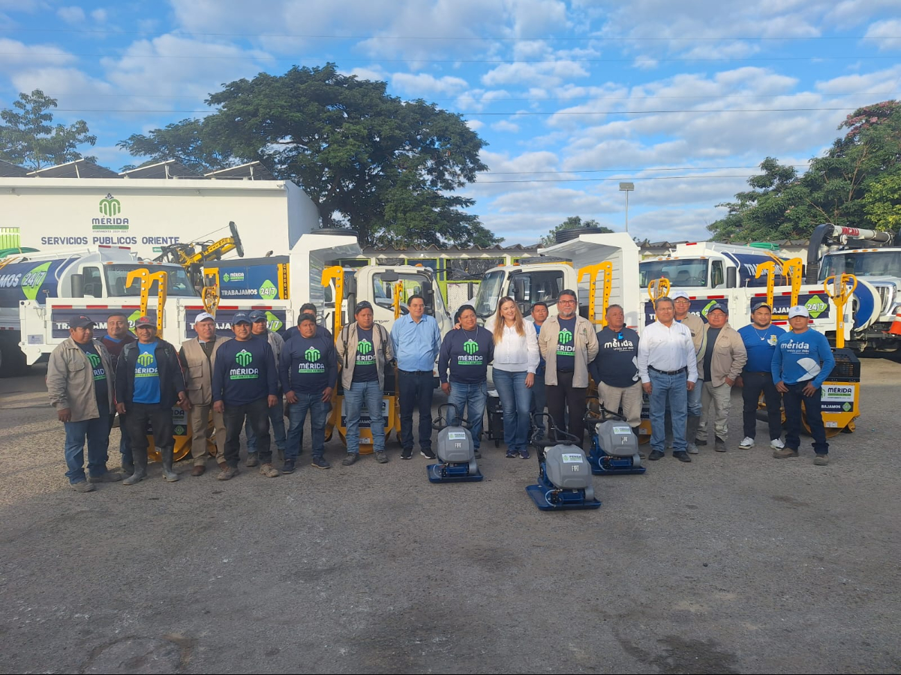 El Ayuntamiento continúa mejorando los servicios públicos de Mérida El Ayuntamiento continúa mejorando los servicios públicos de Mérida