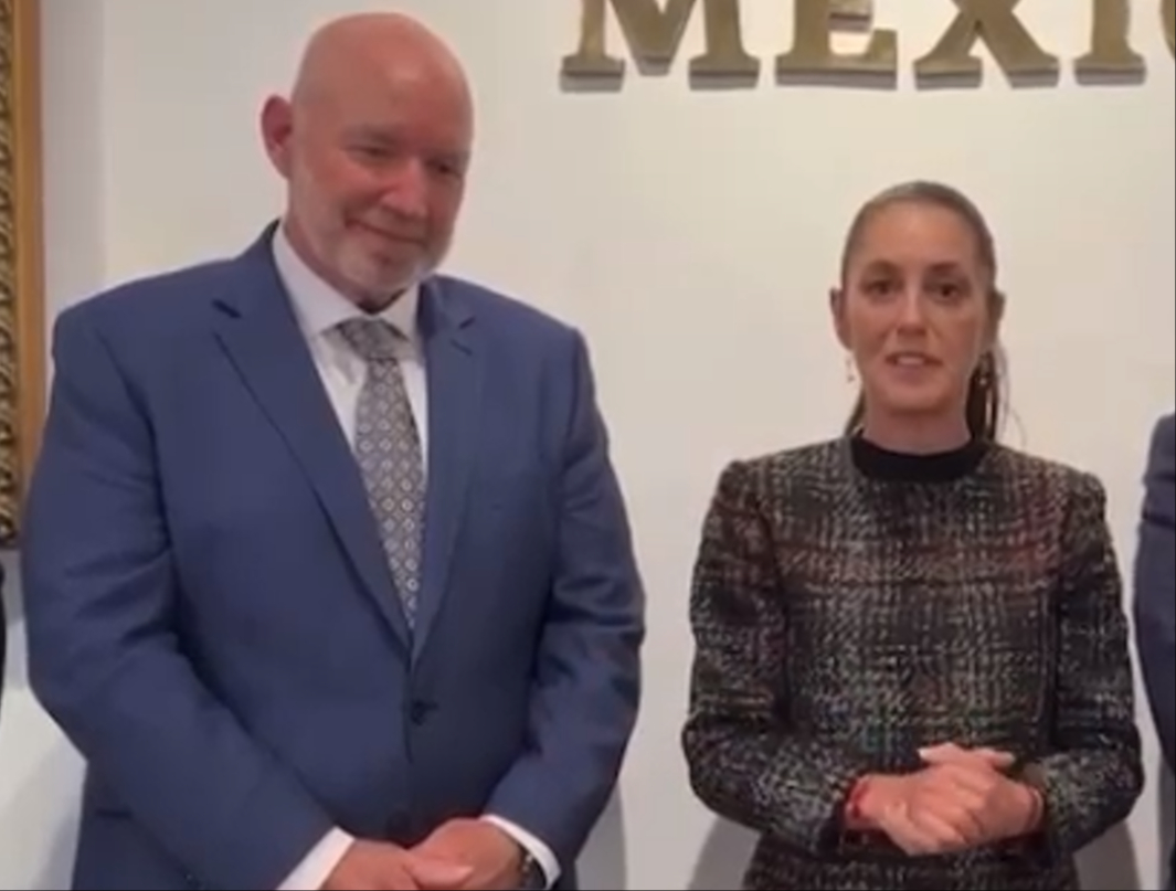 Claudia Sheinbaum comparte visita de ejecutivo de Nestlé, empresa que busca expandir sus operaciones en el país. Claudia Sheinbaum comparte visita de ejecutivo de Nestlé, empresa que busca expandir sus operaciones en el país.
