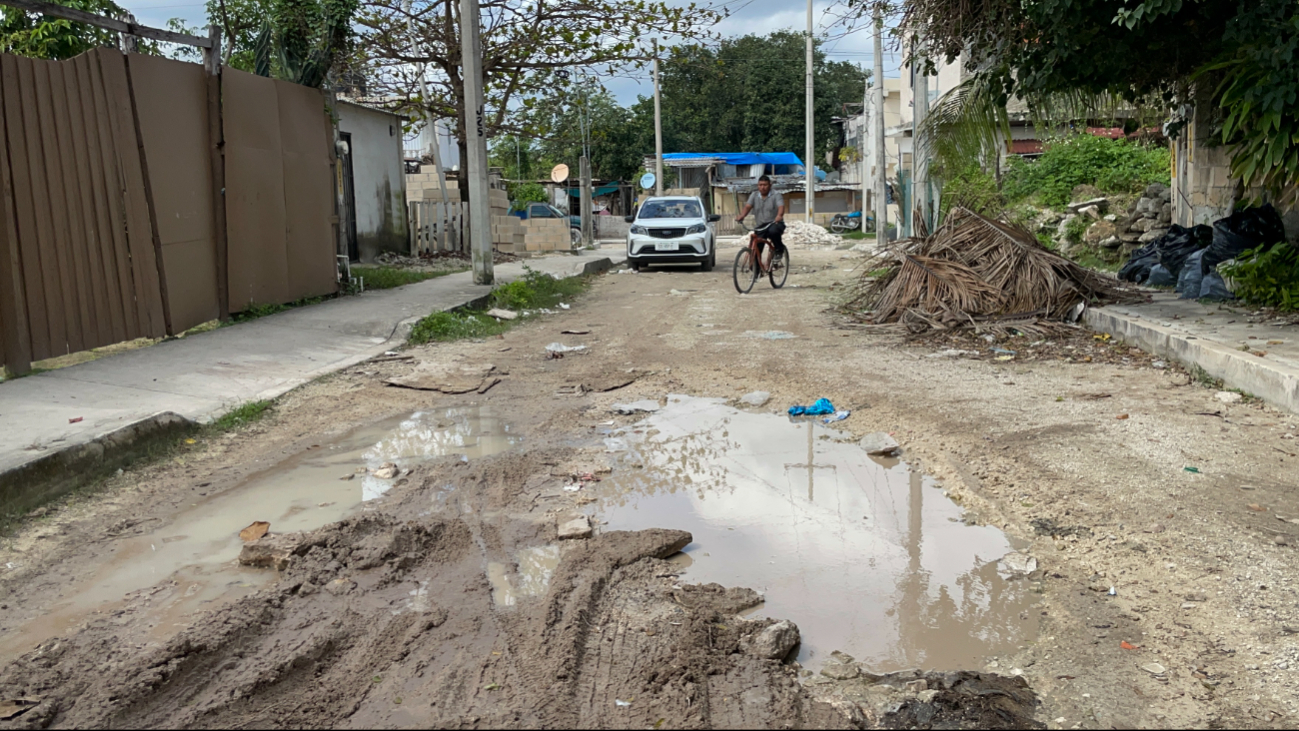 Durante la temporada de lluvias, el estado de las calles empeora Durante la temporada de lluvias, el estado de las calles empeora