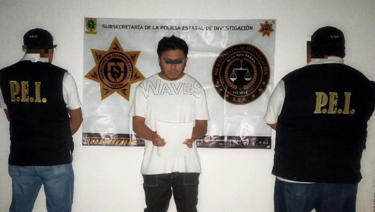 Detienen a un hombre acusado por intento de homicidio al Sur de Mérida