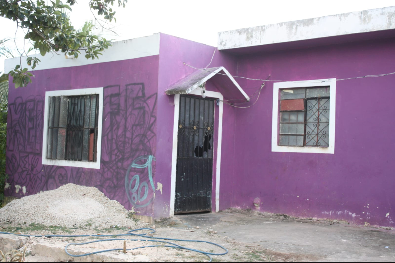 La casa de "El Wero", joven calcinado vivo, fue vandalizada La casa de "El Wero", joven calcinado vivo, fue vandalizada