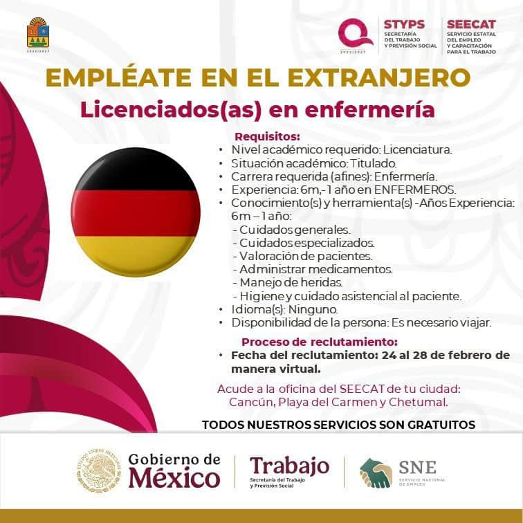 Requisitos para las vacantes Requisitos para las vacantes