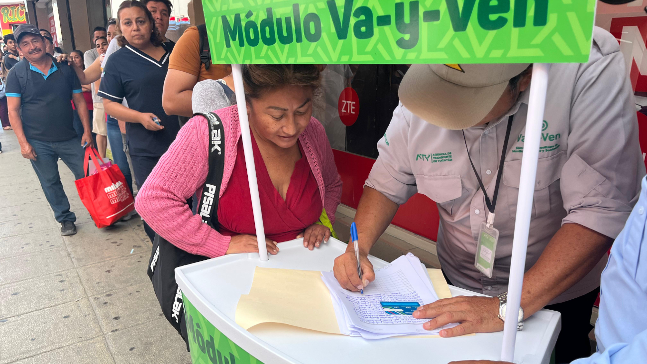 La Agencia de Transporte de Yucatán amplió el plazo para el canje gratuito de las tarjetas Va y Ven La Agencia de Transporte de Yucatán amplió el plazo para el canje gratuito de las tarjetas Va y Ven