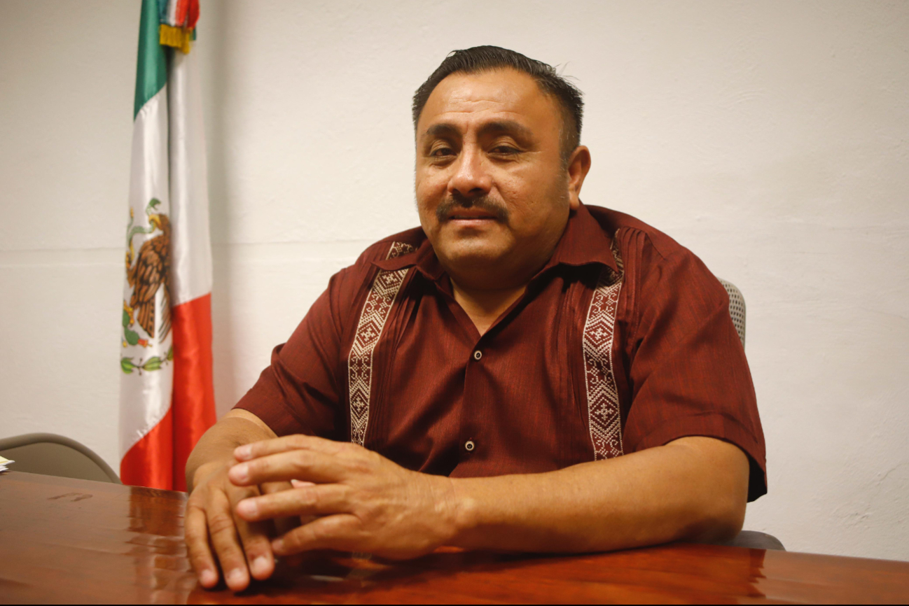 El alcalde de Ucú, Gener Ismael Pech León, reconoció la rápida intervención policiaca El alcalde de Ucú, Gener Ismael Pech León, reconoció la rápida intervención policiaca