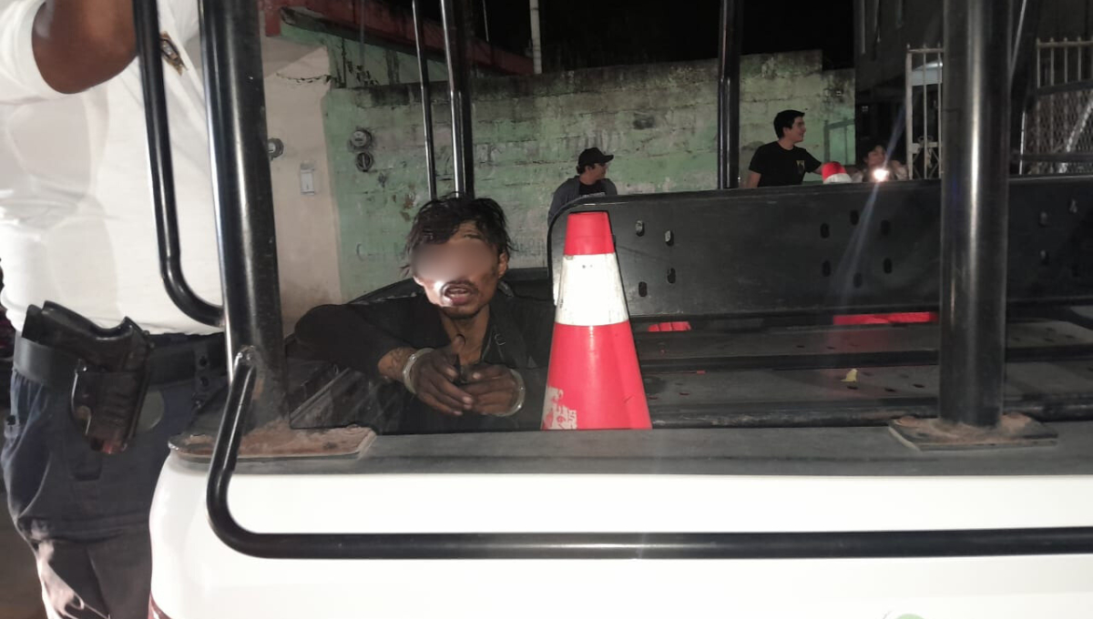 El Mosquito, conocido delincuente, fue detenido por la SPSC en un intento de robo en la colonia Centro El Mosquito, conocido delincuente, fue detenido por la SPSC en un intento de robo en la colonia Centro