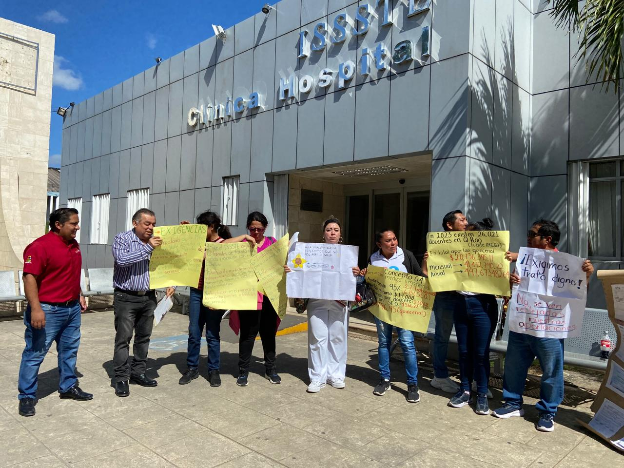 Las carencias dentro del hospital también fueron expuestas Las carencias dentro del hospital también fueron expuestas