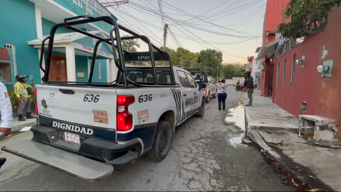 Persiguen y detienen a presunto delincuente de comercios en Campeche