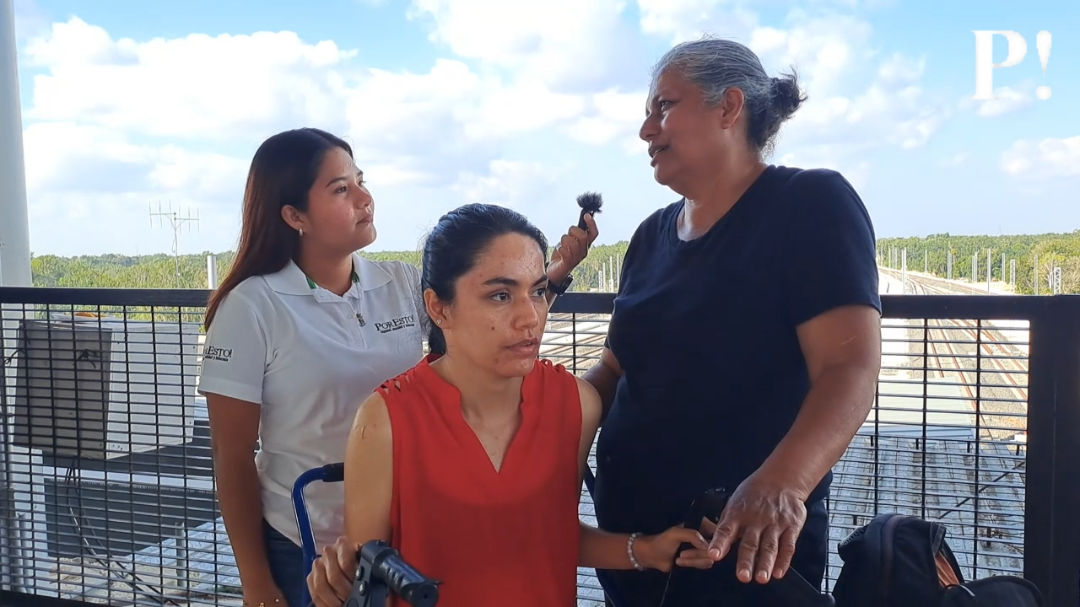 Algunos viajeros se preparaban para vivir la experiencia por primera vez Algunos viajeros se preparaban para vivir la experiencia por primera vez