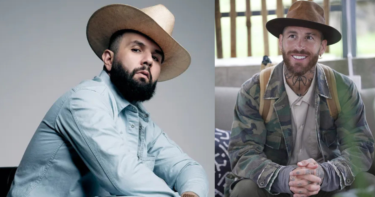 Carín León y Sergio Ramos preparan canción: "El vato canta pasado de ve..."