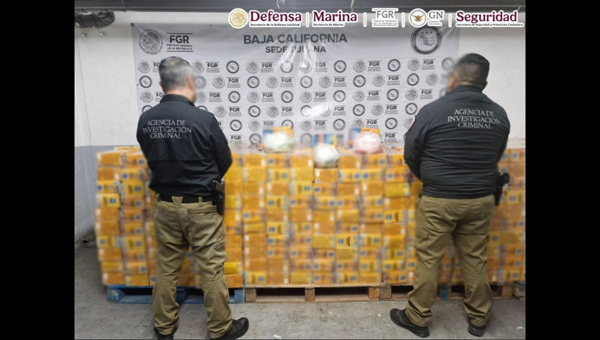 En Rosarito, Baja California, se aseguraron cuatro toneladas de metanfetamina En Rosarito, Baja California, se aseguraron cuatro toneladas de metanfetamina
