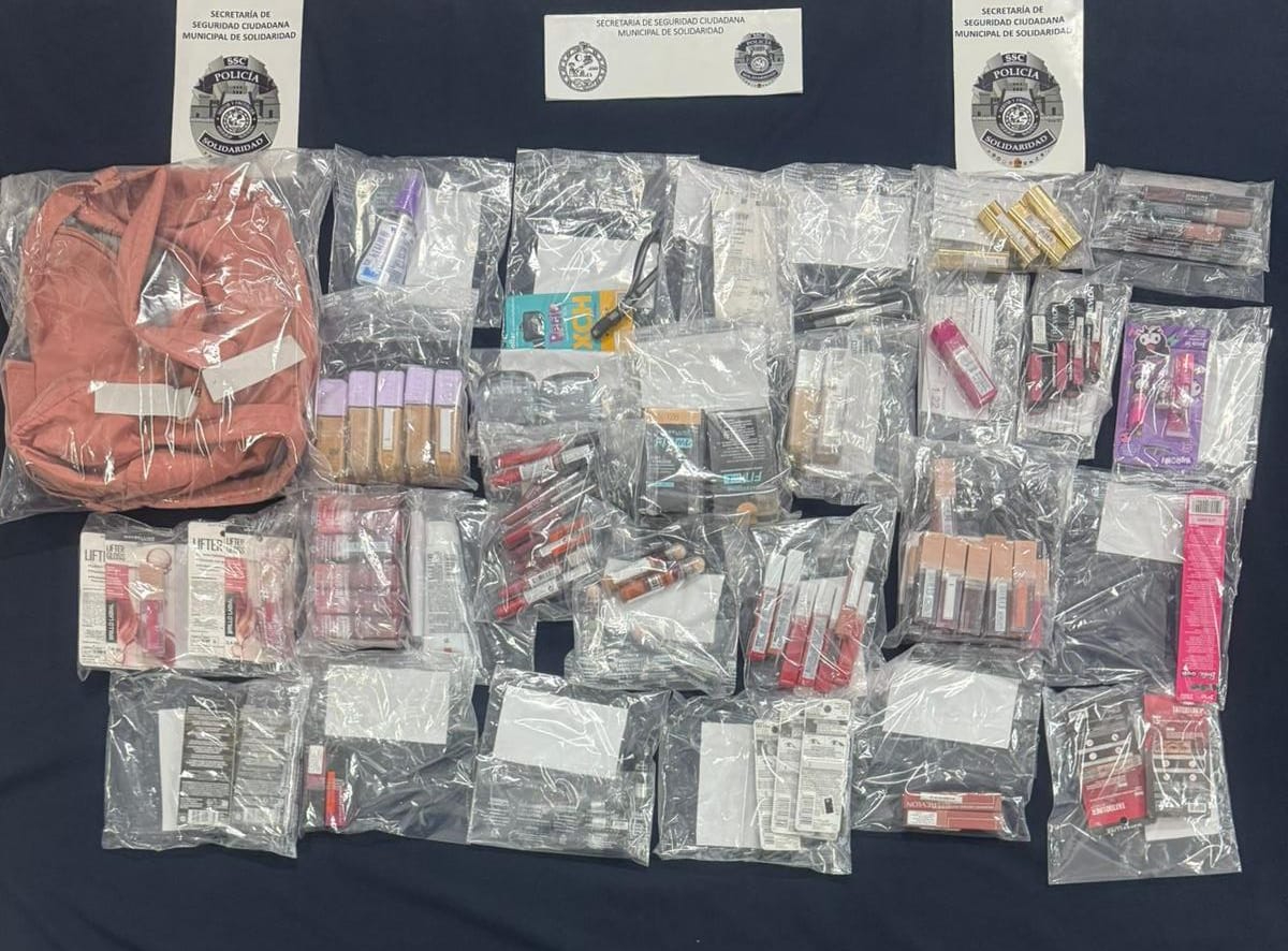 En sus pertenencias se encontraron artículos de belleza En sus pertenencias se encontraron artículos de belleza