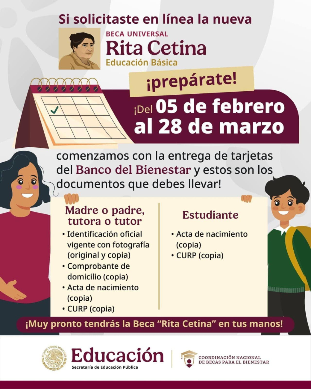 Fechas y requisitos para la Beca Rita Cetina Fechas y requisitos para la Beca Rita Cetina