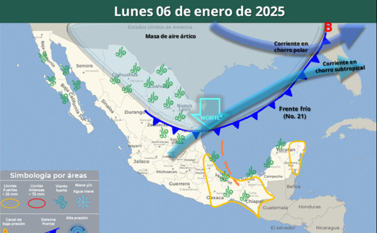 El Frente Frío 20 marca el inicio de un periodo de "heladez" que podría prolongarse la próxima semana El Frente Frío 20 marca el inicio de un periodo de "heladez" que podría prolongarse la próxima semana