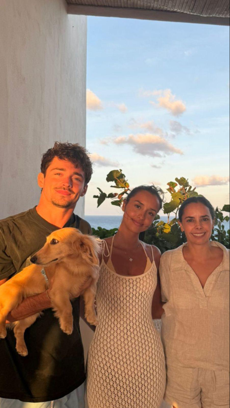 Alcaldesa de Cancún, Ana Paty Peralta, agradece a Charles Leclerc elegir el caribe para recibir el 2025 