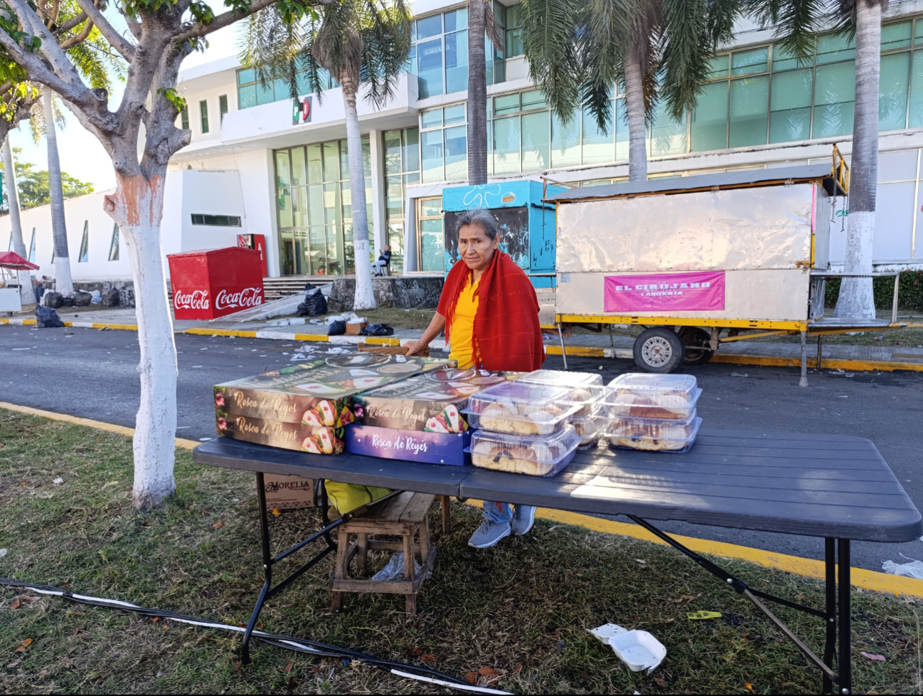 La venta de roscas de reyes continúa en Campeche La venta de roscas de reyes continúa en Campeche