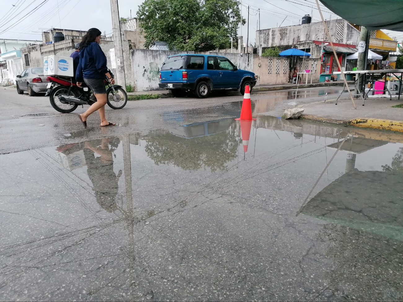 Pese a las denuncias de los locales, en algunas zonas siguen presentes las fugas Pese a las denuncias de los locales, en algunas zonas siguen presentes las fugas