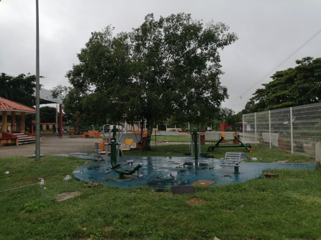 Avances en el parque son imperceptibles. Avances en el parque son imperceptibles.