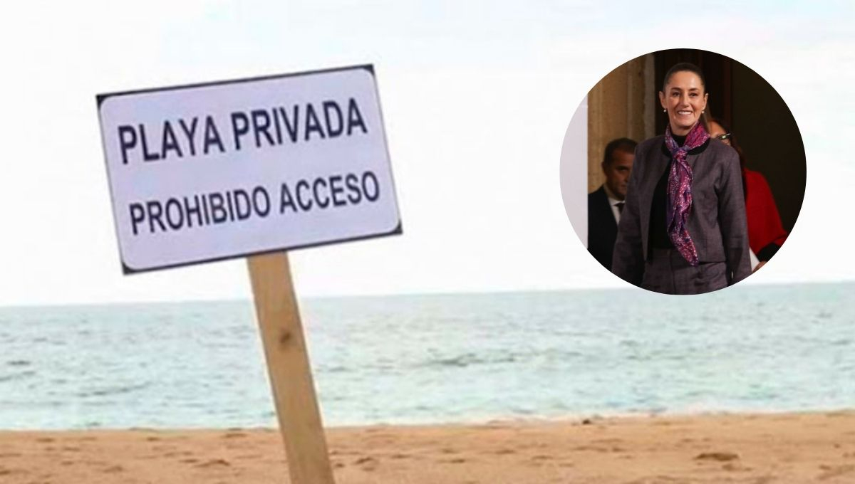 La presidenta Claudia Sheinbaum Pardo expresó su preocupación por la falta de acceso público a playas La presidenta Claudia Sheinbaum Pardo expresó su preocupación por la falta de acceso público a playas