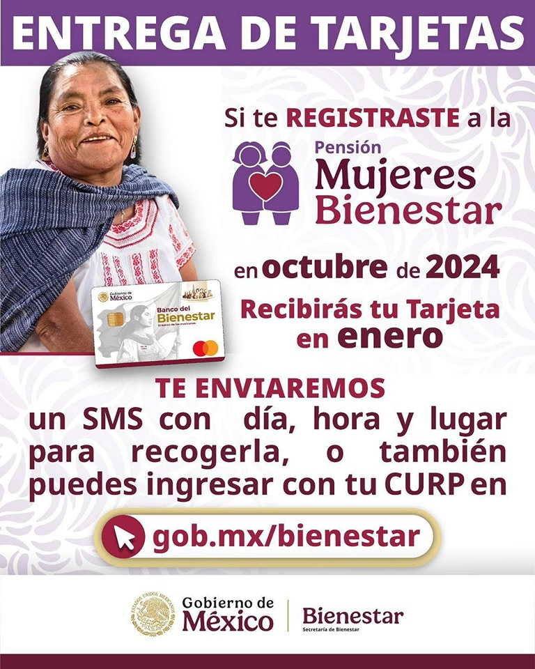 La información sobre la entrega de tarjetas se mandará por un SMS La información sobre la entrega de tarjetas se mandará por un SMS