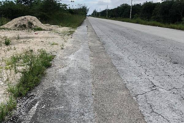 Las lluvias han afectado de forma constante la carretera, causando varios baches que siguen sin reparar Las lluvias han afectado de forma constante la carretera, causando varios baches que siguen sin reparar