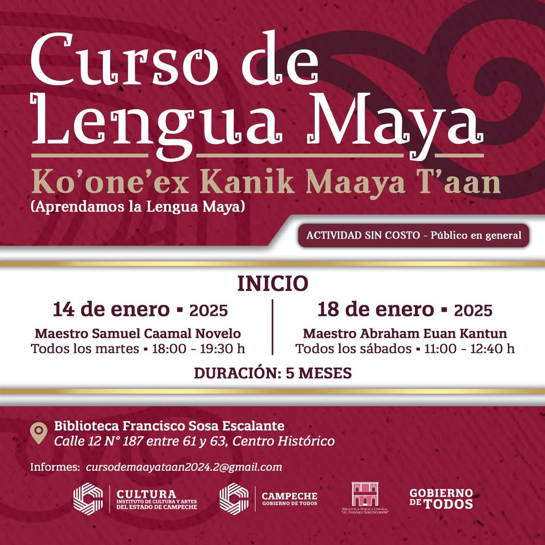 El objetivo es preservar y promover la lengua maya como parte del patrimonio cultural El objetivo es preservar y promover la lengua maya como parte del patrimonio cultural