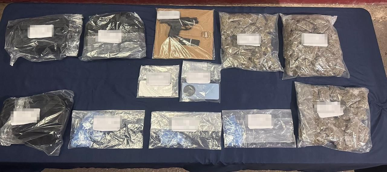 Las drogas encontradas dieron positivo a marihuana y "crack" Las drogas encontradas dieron positivo a marihuana y "crack"