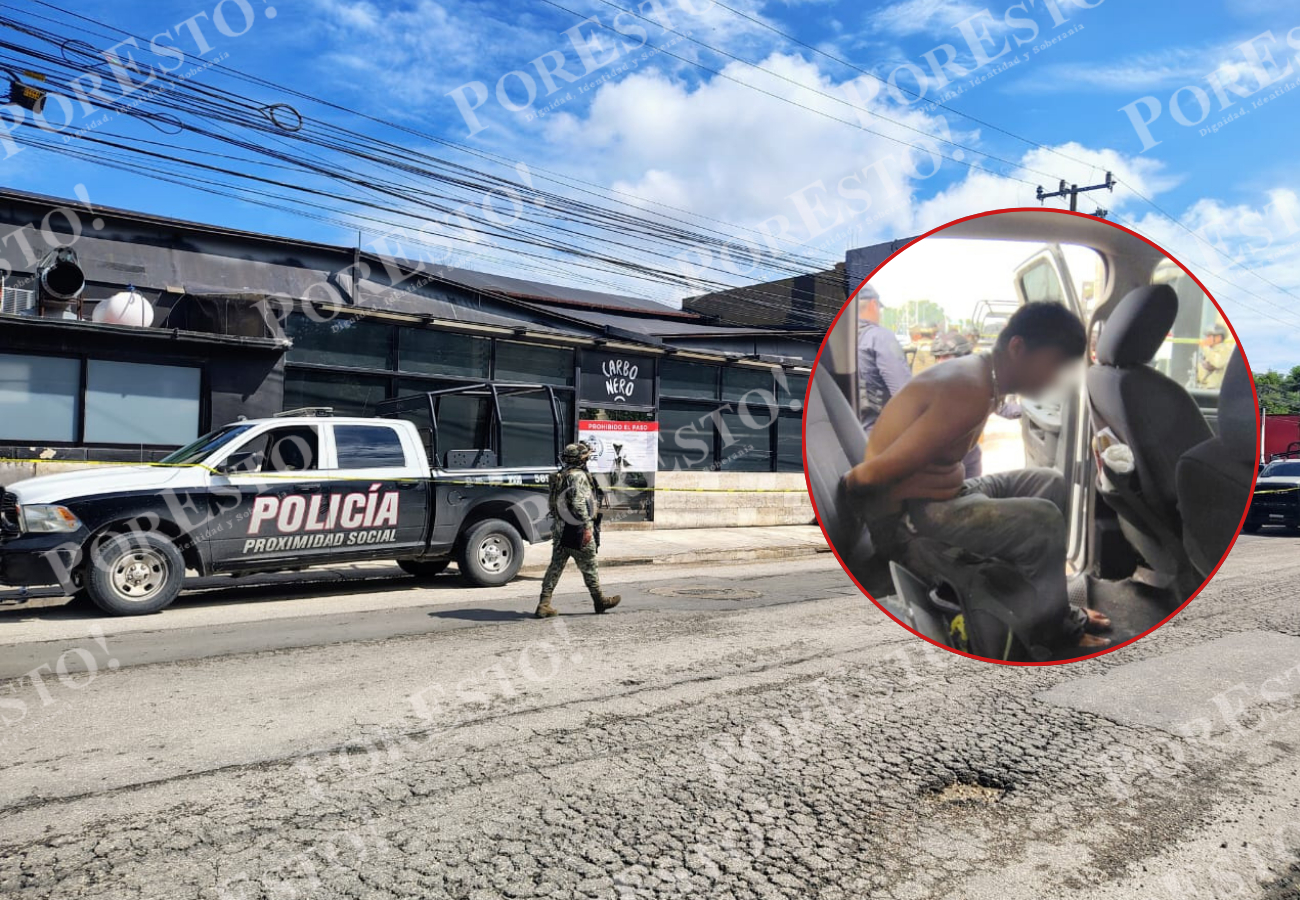 Fuentes oficiales confirmaron que el detenido cuenta con antecedentes penales, ya que en ocasiones anteriores había sido arrestado por agentes policiacos por distintos delitos