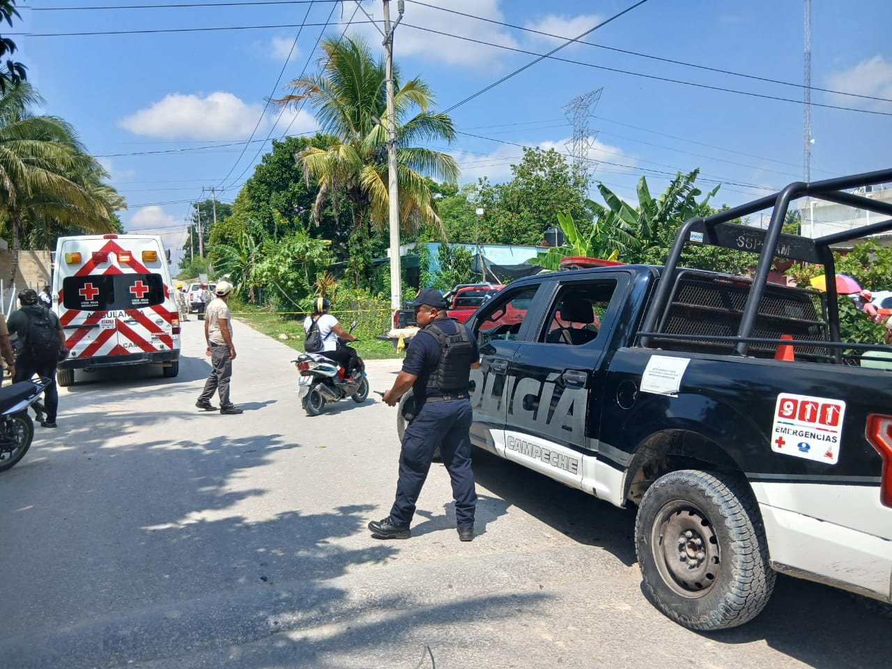 Joven de 16 años murió electrocutado al recibir descarga de 34 mil voltios en Escárcega.