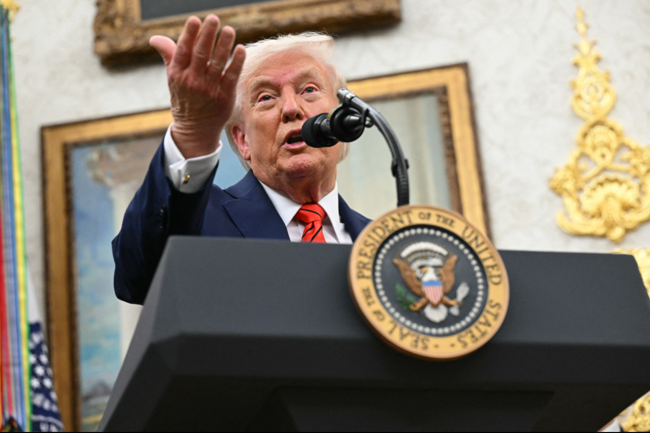 Donald Trump celebra haber salvado millones de vidas.