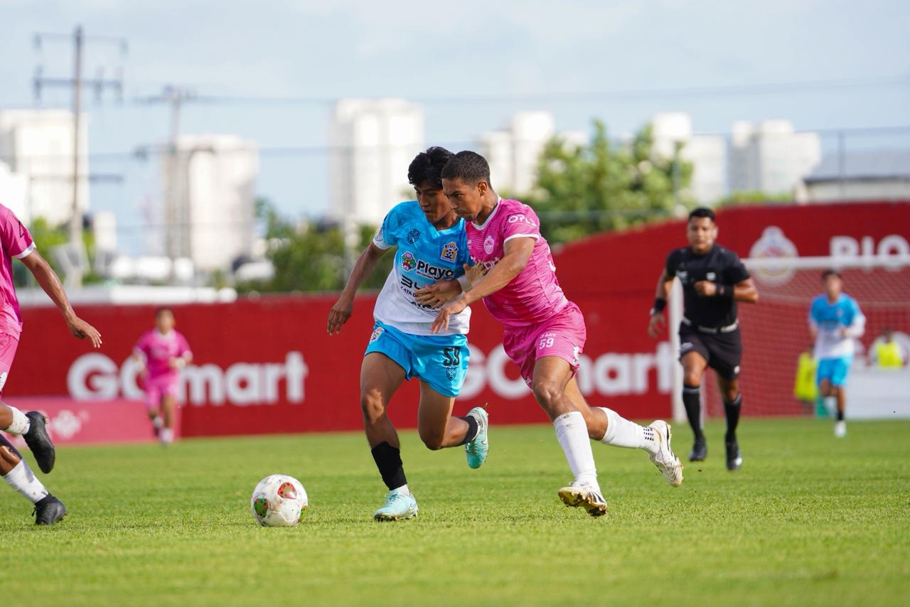 Clásico Quintanarroense para Pioneros Junior: vence 2-0 al Inter Playa y lidera con paso perfecto