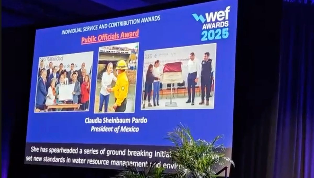 El galardón destaca su liderazgo en la implementación de políticas y proyectos enfocados en la gestión sostenible del agua