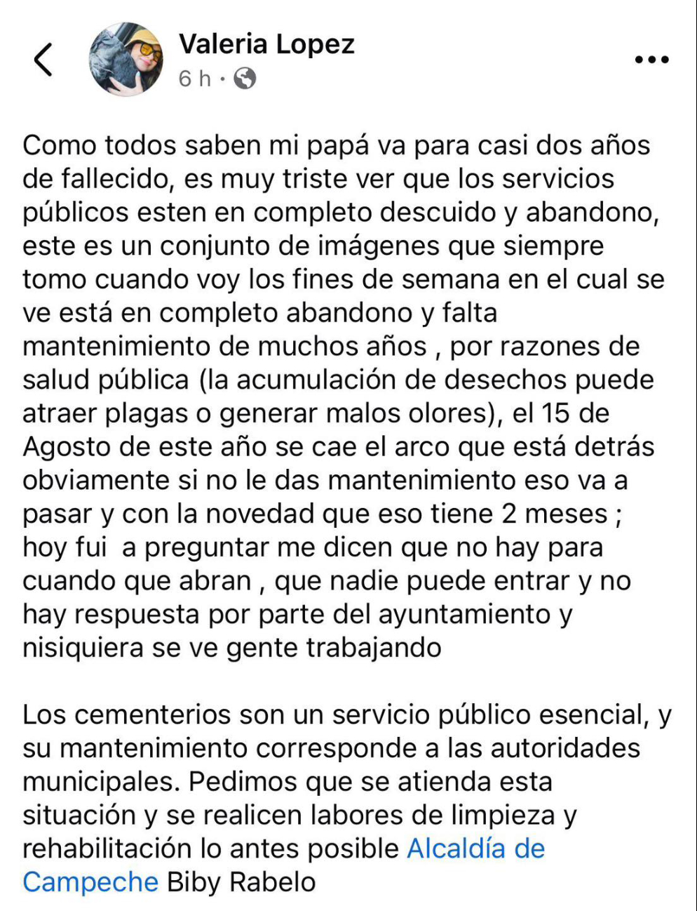 Féretros expuestos y tumbas rotas: denuncian abandono en el cementerio de San Román