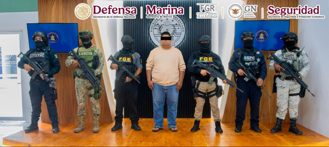 Capturan a Miguel Ángel “N”; está involucrado con el asesinato del párroco Bertoldo Pantaleón Estrada