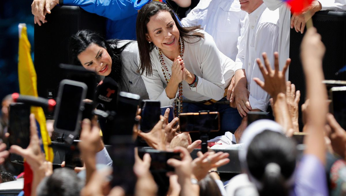 María Corina subrayó que el Premio Nobel representa un impulso para lograr la libertad y la democracia en Venezuela