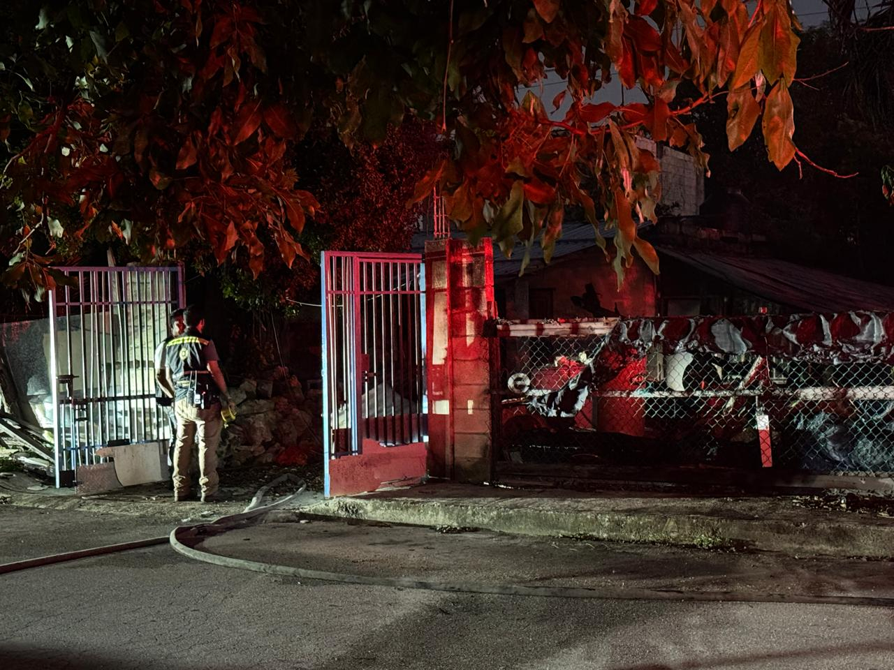 Reporte de incendio en la supermanzana 233 de Cancún