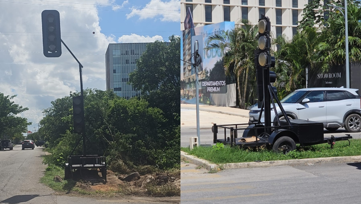 Se comentó que el dispositivo permitirá regular el flujo vehicular y reducir riesgos el tiempo que duren dichas obras