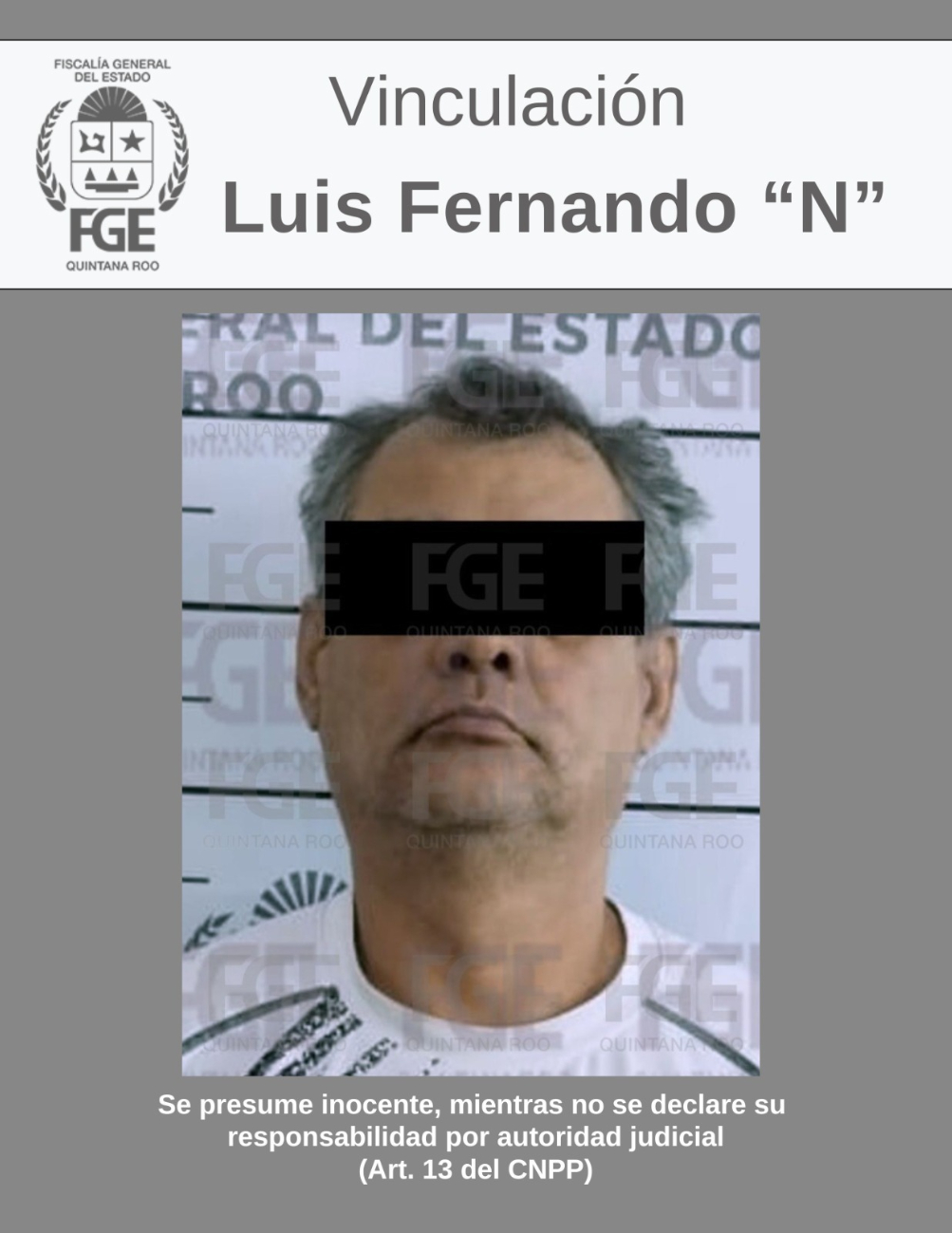Vinculan a proceso a “El Inge” por homicidio de líder sindical en Cancún