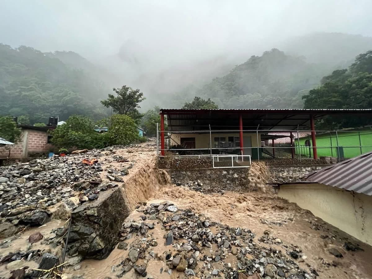 Hay serias afectaciones por las lluvias en México