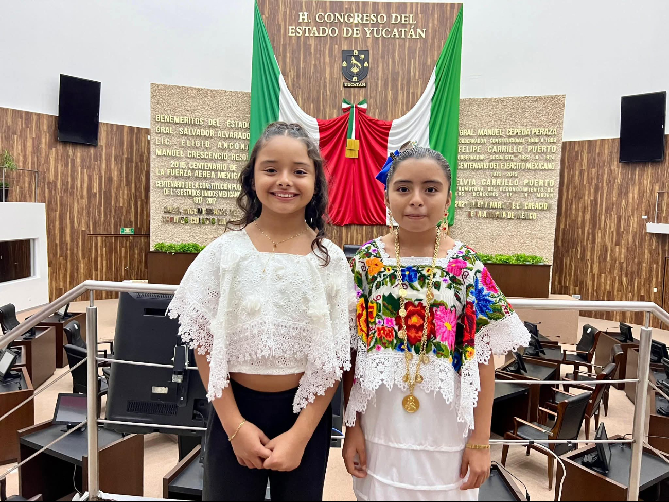 Alexa Pauleth Aguilar Iturralde y María José Kantún Tziu alzan la voz por los derechos de las infancias Alexa Pauleth Aguilar Iturralde y María José Kantún Tziu alzan la voz por los derechos de las infancias