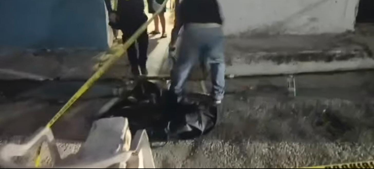 El cuerpo de la perrita fue levantado por las autoridades. El cuerpo de la perrita fue levantado por las autoridades.