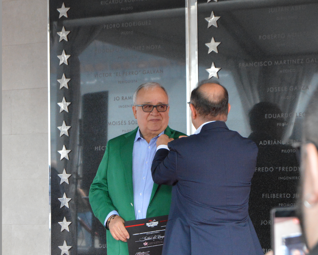 Homenaje a Gustavo del Campo, exingeniero de Adrián Fernández Homenaje a Gustavo del Campo, exingeniero de Adrián Fernández