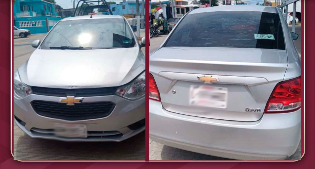 Un automóvil con reporte de robo fue detectado en un módulo REPUVE en el municipio de Carmen. Un automóvil con reporte de robo fue detectado en un módulo REPUVE en el municipio de Carmen.