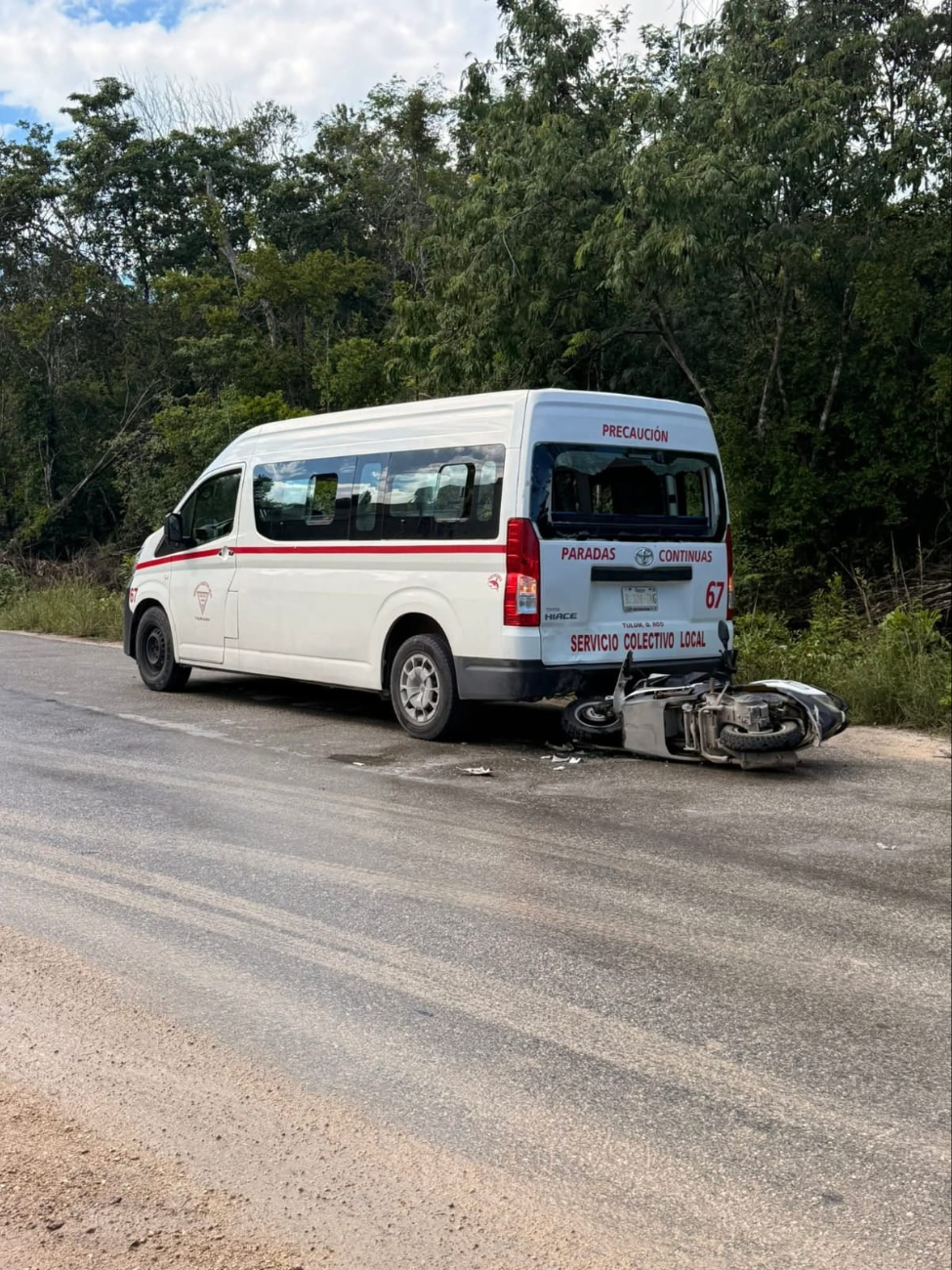 Vecinos de la zona señalaron que en esa vialidad los accidentes son frecuentes Vecinos de la zona señalaron que en esa vialidad los accidentes son frecuentes