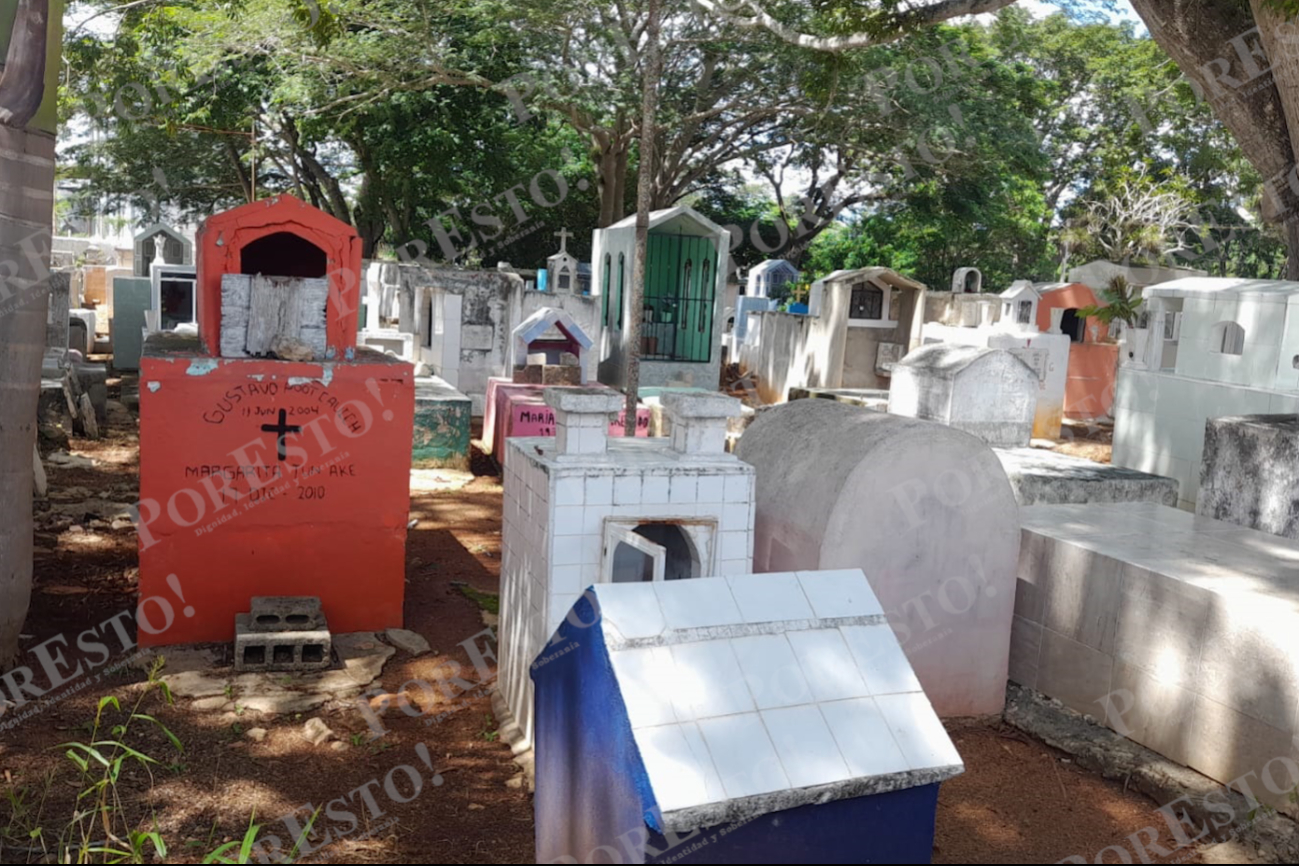 Denuncian abandono del cementerio principal en vísperas de Día de Muertos