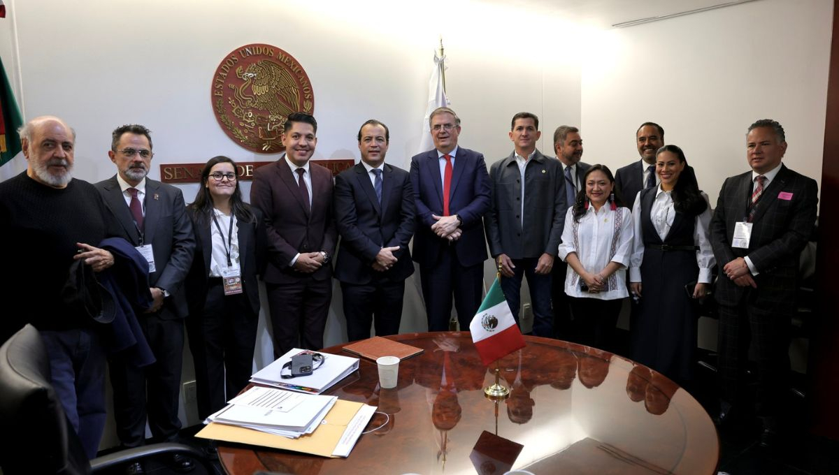 El secretario Marcelo Ebrard enfatizó que la prioridad de su dependencia es mantener la estabilidad y la integración comercial de América del Norte El secretario Marcelo Ebrard enfatizó que la prioridad de su dependencia es mantener la estabilidad y la integración comercial de América del Norte