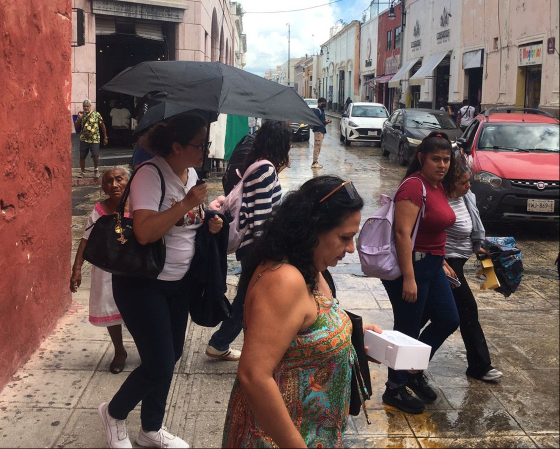 Habrá fuertes lluvias en Yucatán este miércoles