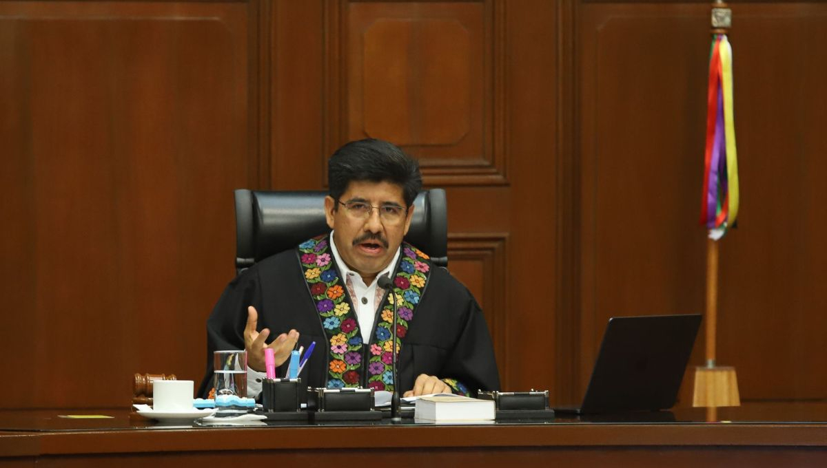 Hugo Aguilar Ortiz, presidente de la Suprema Corte de Justicia de la Nación (SCJN)