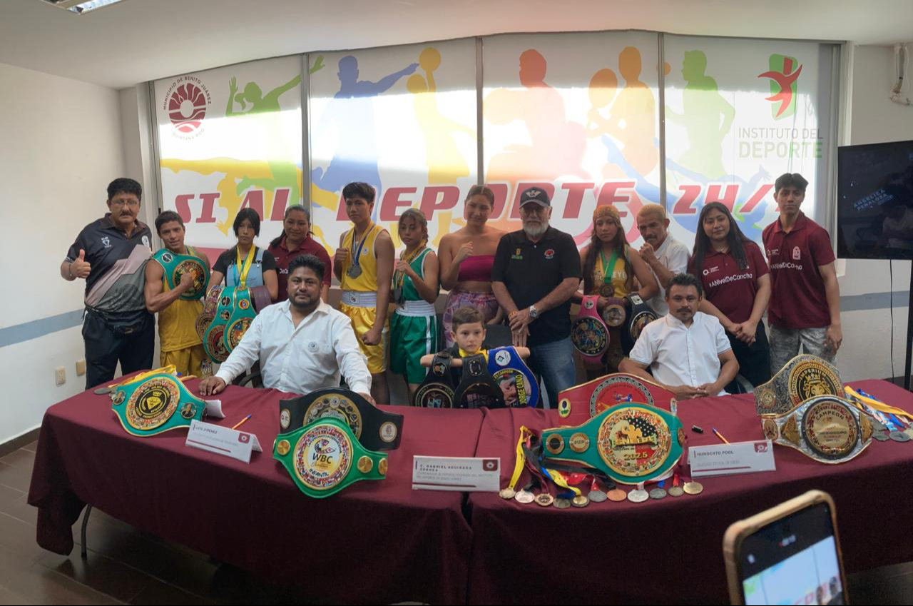 Los seleccionados de Quintana Roo fueron presentados en el evento. Los seleccionados de Quintana Roo fueron presentados en el evento.