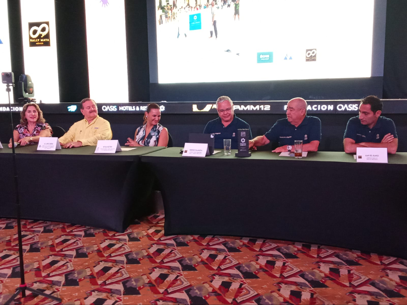 El anuncio se compartió en una conferencia de prensa en un hotel de la Zona Hotelera de Cancún El anuncio se compartió en una conferencia de prensa en un hotel de la Zona Hotelera de Cancún