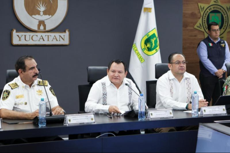 Joaquín Díaz Mena resaltó que en Yucatán no hay cabida para ninguna forma de violencia